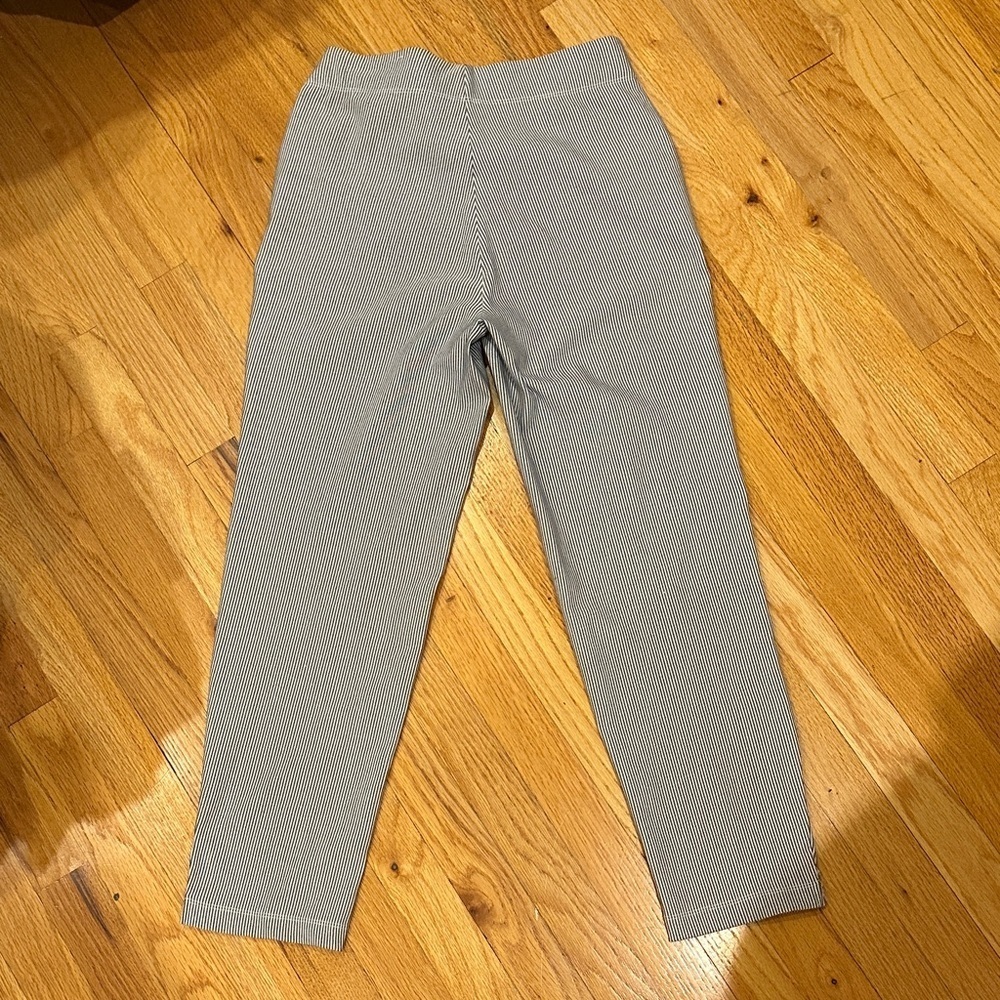 Blue & White Striped Pants - Picture 3 of 3